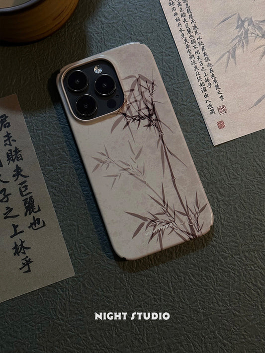 「Chinoiserie」 Bamboo Printed Phone Case