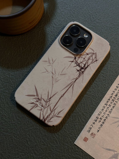 「Chinoiserie」 Bamboo Printed Phone Case