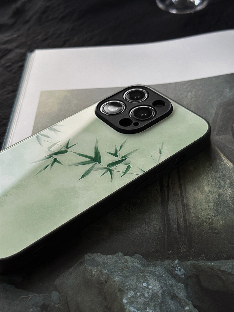 「Chinoiserie」Bamboo Printed Phone Case