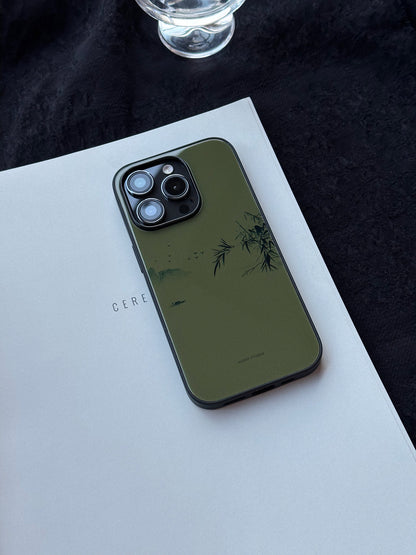 「Chinoiserie」Bamboo River Phone Case