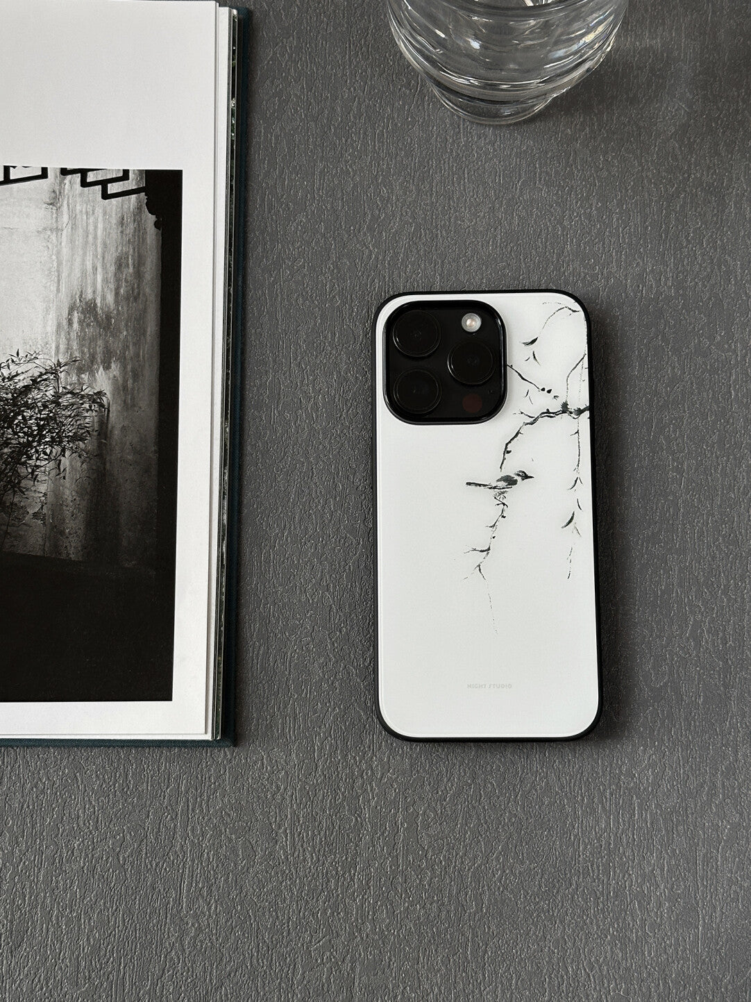 [Chinoiserie] Bird on Branch Printed Phone Case