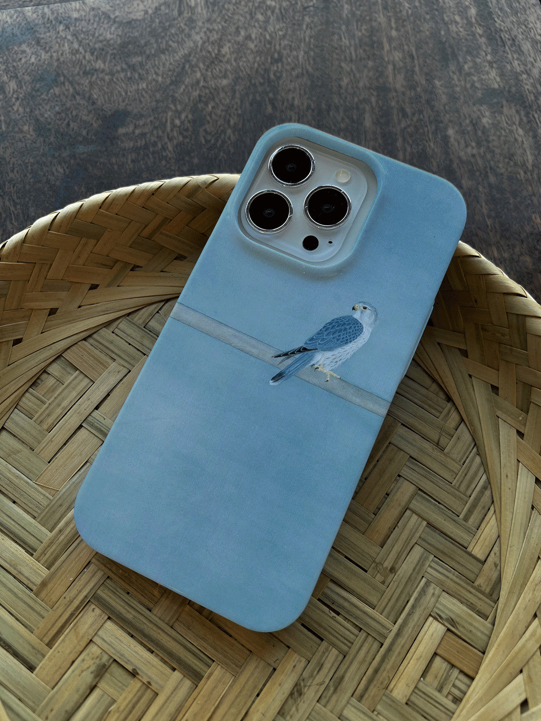 「Chinoiserie」Blue Bird Printed Phone Case