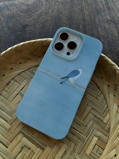 「Chinoiserie」Blue Bird Printed Phone Case
