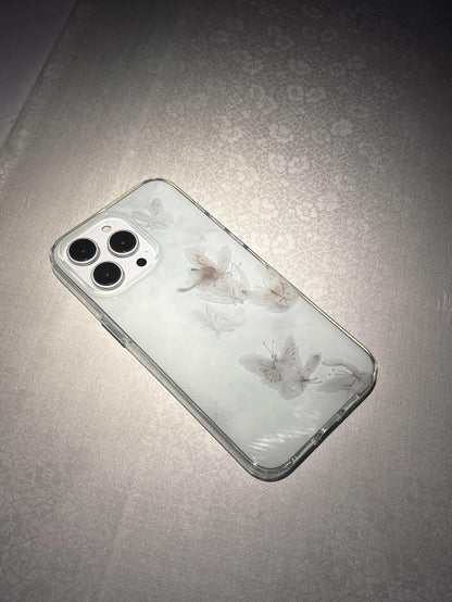 「Chinoiserie」Blue Butterfly Phone Case