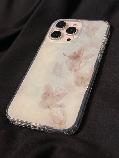 「Chinoiserie」Blue Butterfly Phone Case