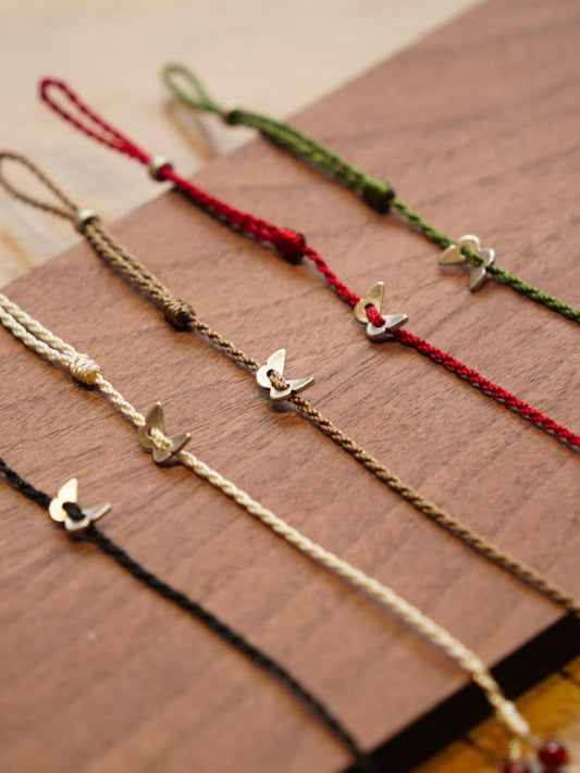 「Chinoiserie」Butterfly Braided Bracelet