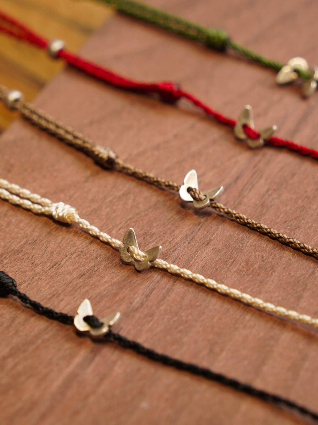 「Chinoiserie」Butterfly Braided Bracelet