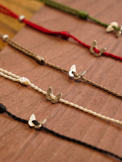 「Chinoiserie」Butterfly Braided Bracelet