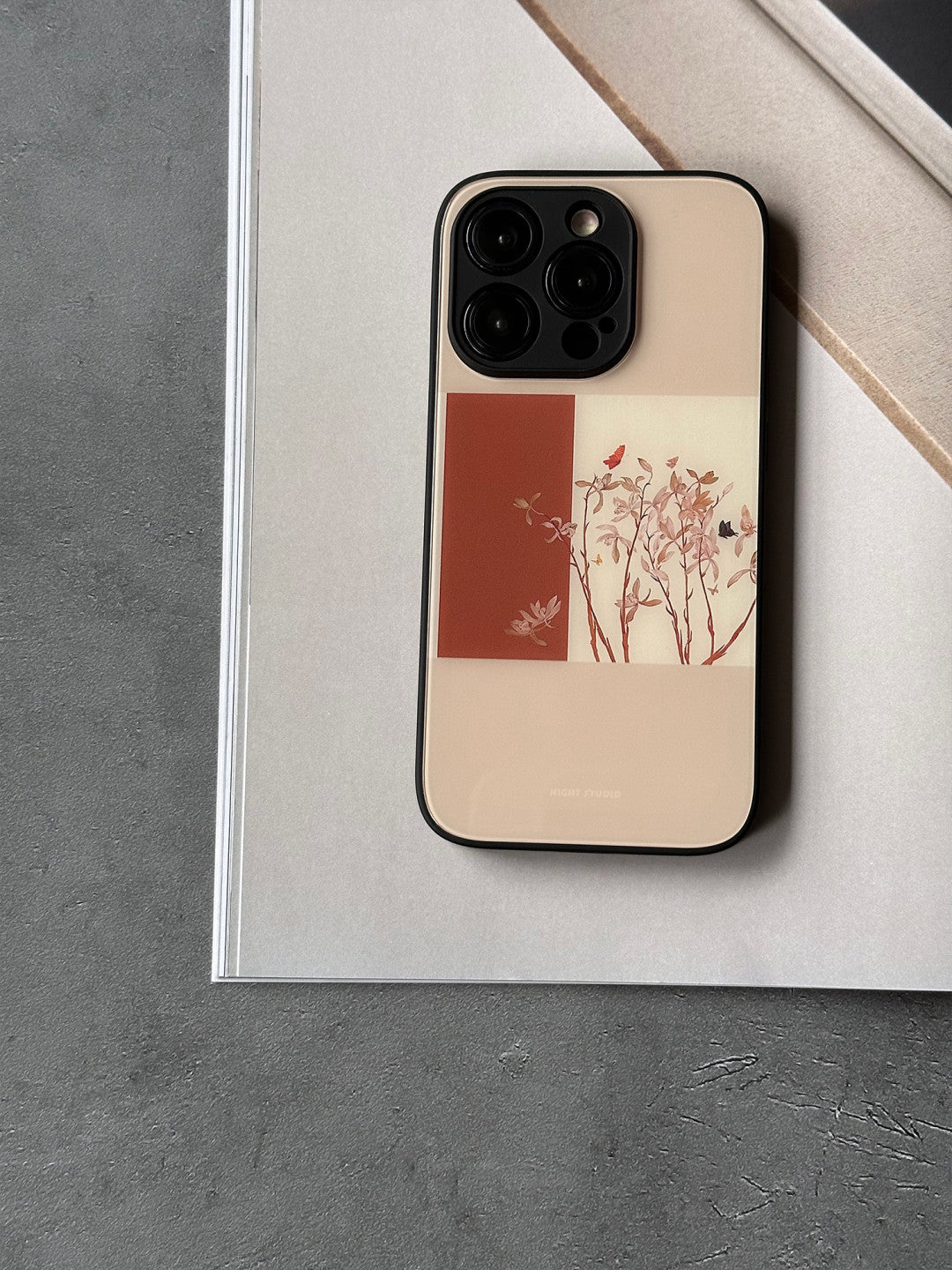 「Chinoiserie」Butterfly Branches Phone Case