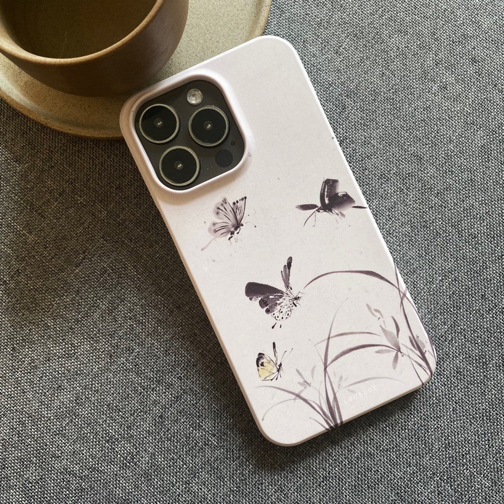 「Chinoiserie」 Butterfly Dance Printed Phone Case