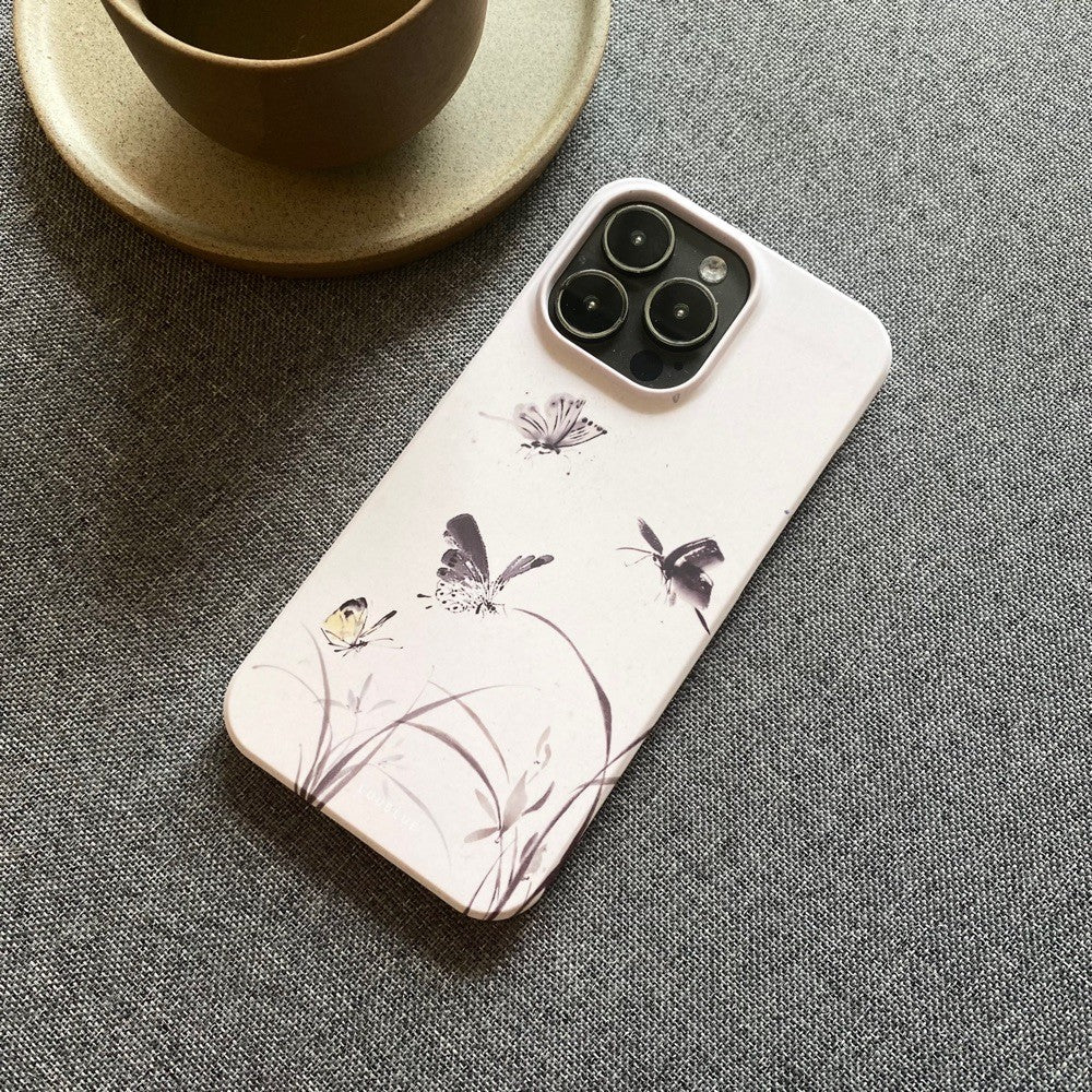 「Chinoiserie」 Butterfly Dance Printed Phone Case