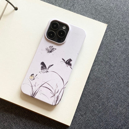 「Chinoiserie」 Butterfly Dance Printed Phone Case