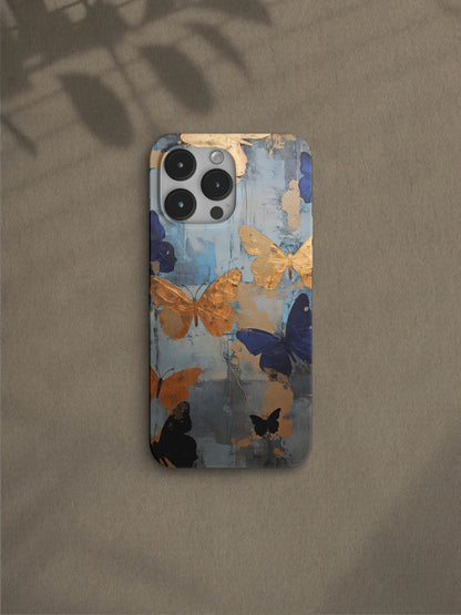 「Chinoiserie」Butterfly Fluttering Printed Phone Case