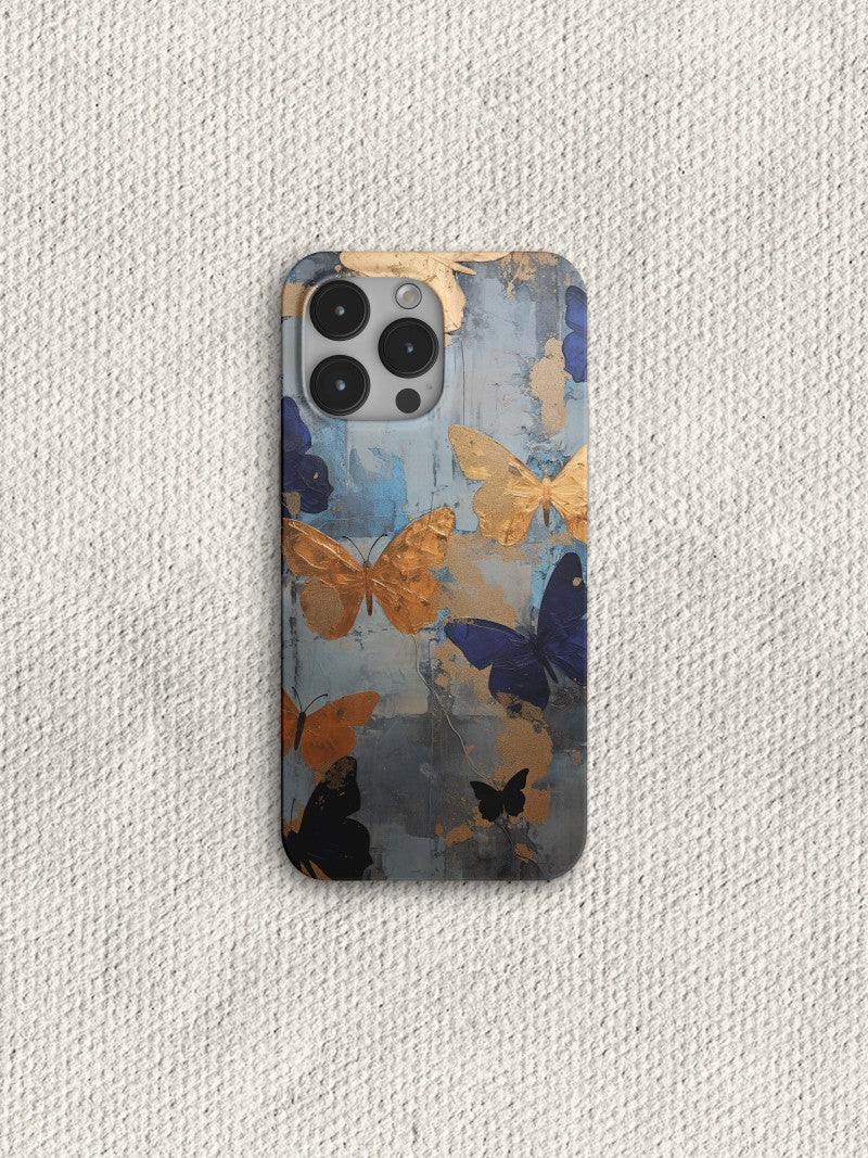 「Chinoiserie」Butterfly Fluttering Printed Phone Case