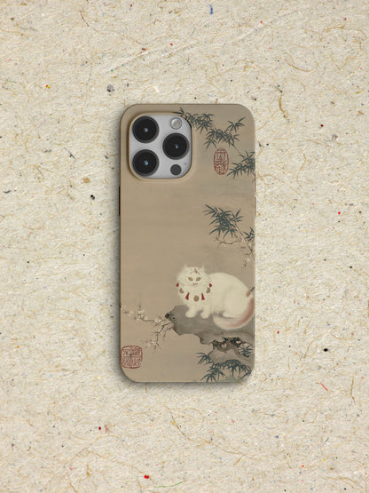 「Chinoiserie」Cat Printed Phone Case