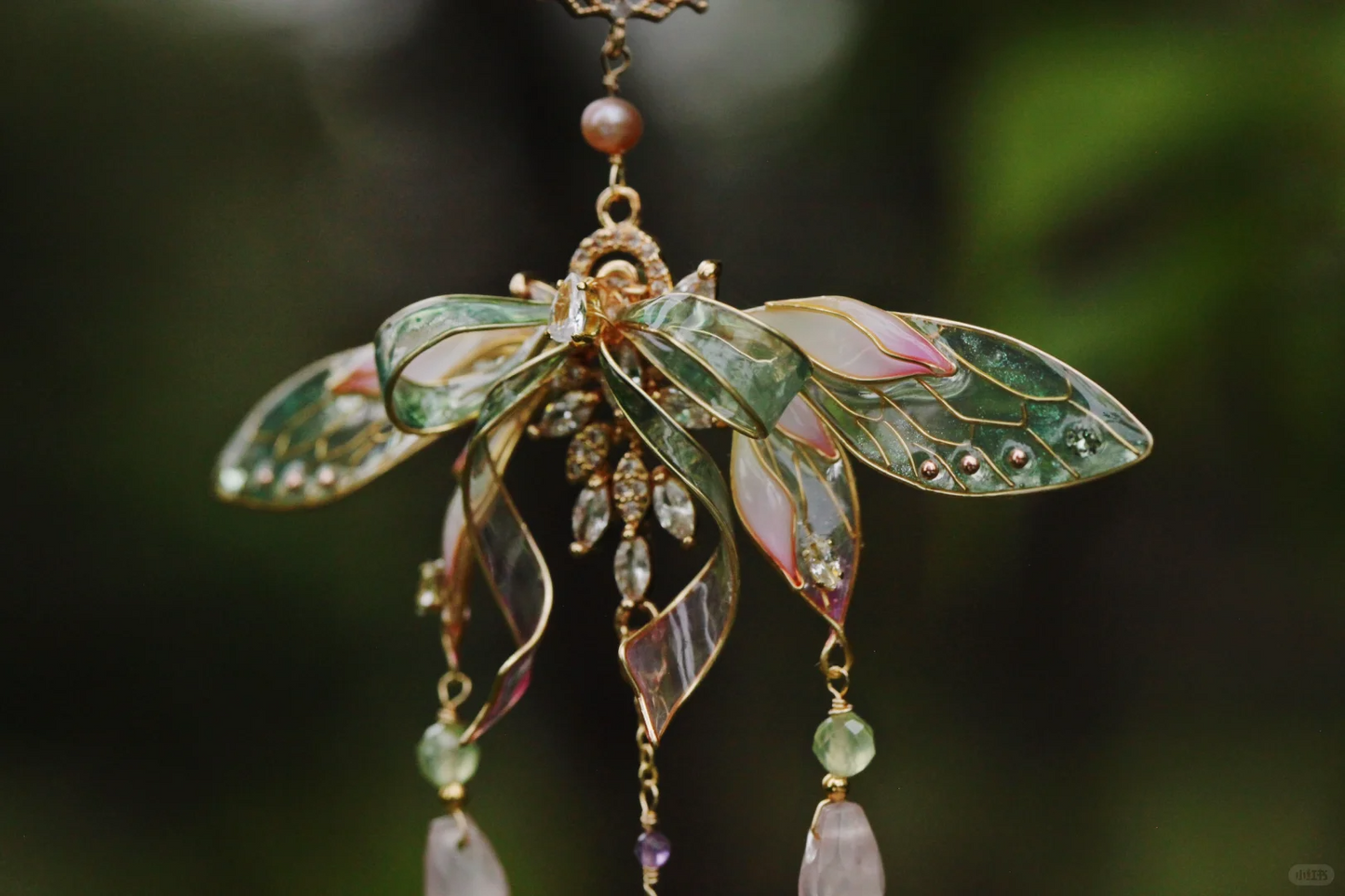 「 Chinoiserie」Cicada Necklace