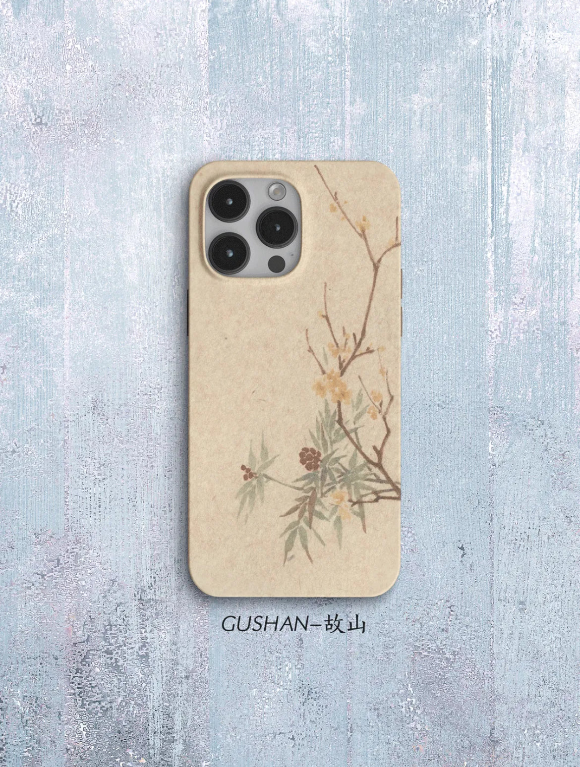 「Chinoiserie」Elegant Bamboo Blossom Phone Case