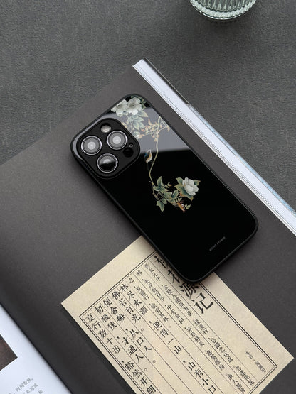 「Chinoiserie」Flowers and Birds Printed Phone Case