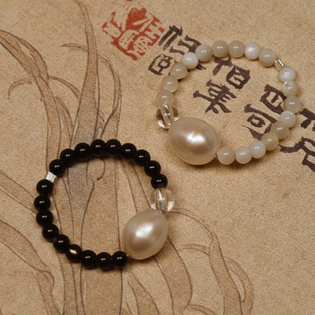 「Chinoiserie」Garden Dream Beaded Ring