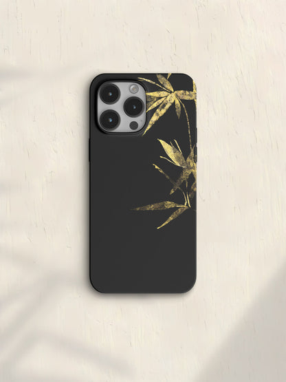 「Chinoiserie」Golden Bamboo Printed Phone Case