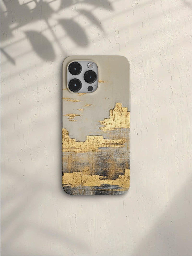「Chinoiserie」Golden Garden Printed Phone Case