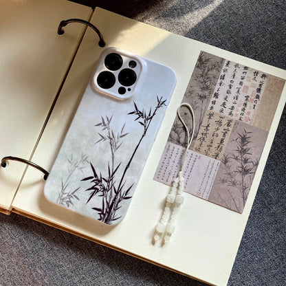 「Chinoiserie」 Green Bamboo Printed Phone Case