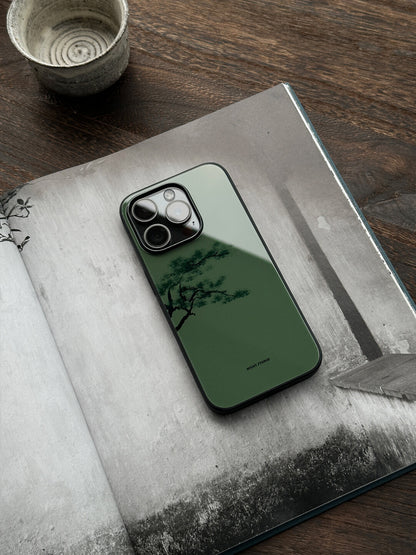 [Chinoiserie] Green Pine Phone Case