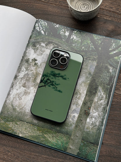 [Chinoiserie] Green Pine Phone Case