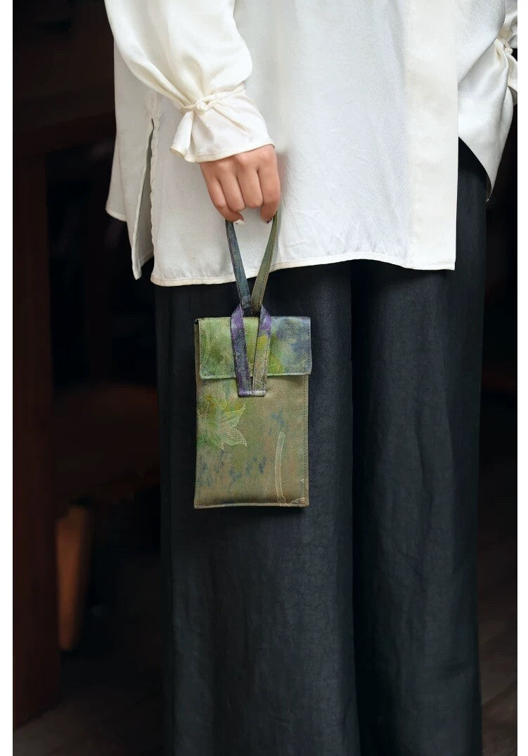 [Chinoiserie] Luxury Silk Phone Pouch