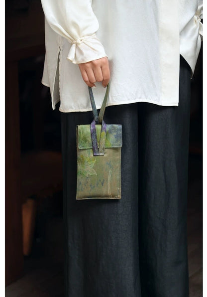 [Chinoiserie] Luxury Silk Phone Pouch
