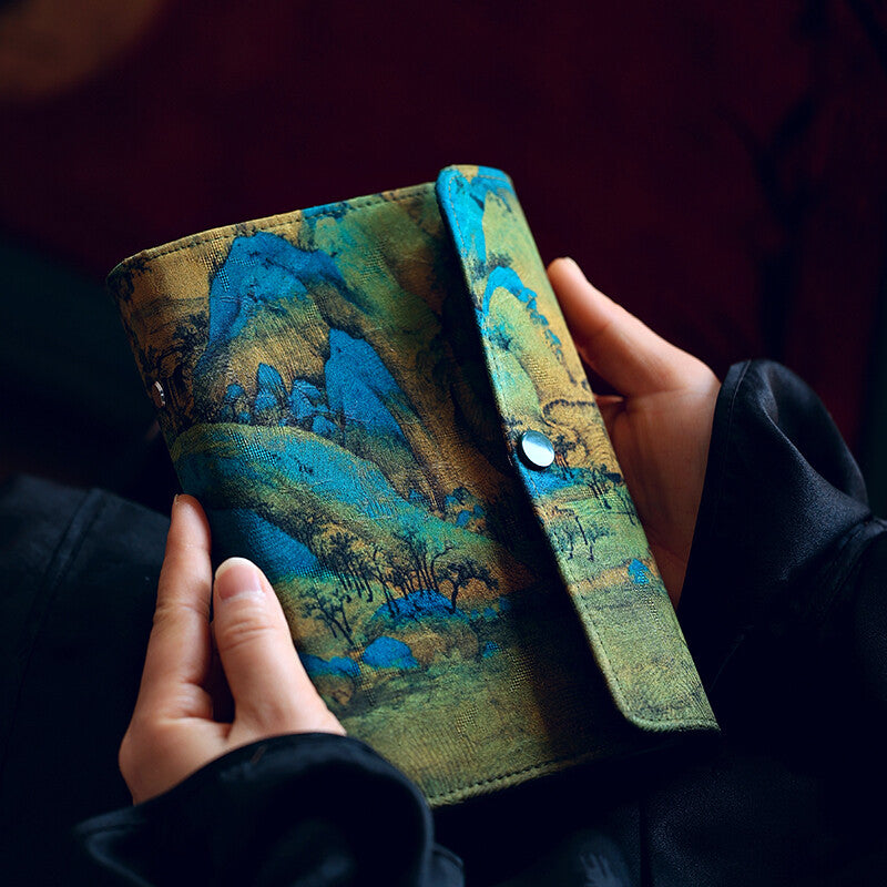 [Chinoiserie] Luxury Silk Photo Album Book