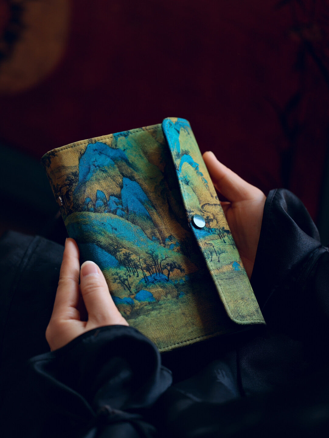 [Chinoiserie] Luxury Silk Photo Album Book