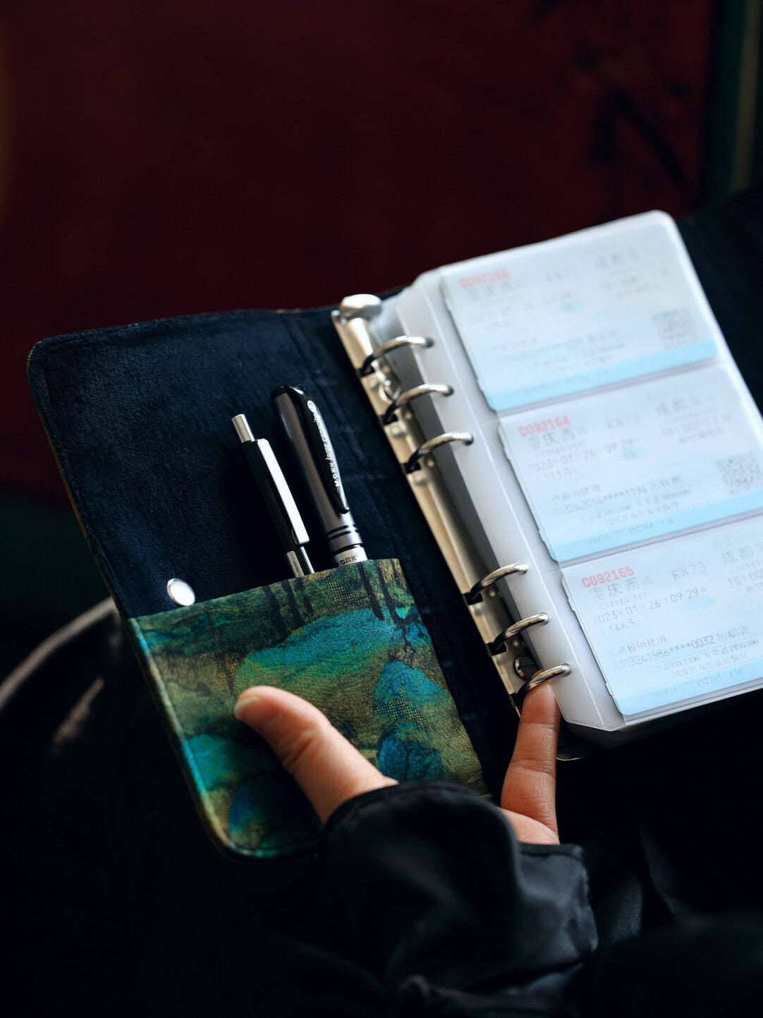 [Chinoiserie] Luxury Silk Photo Album Book