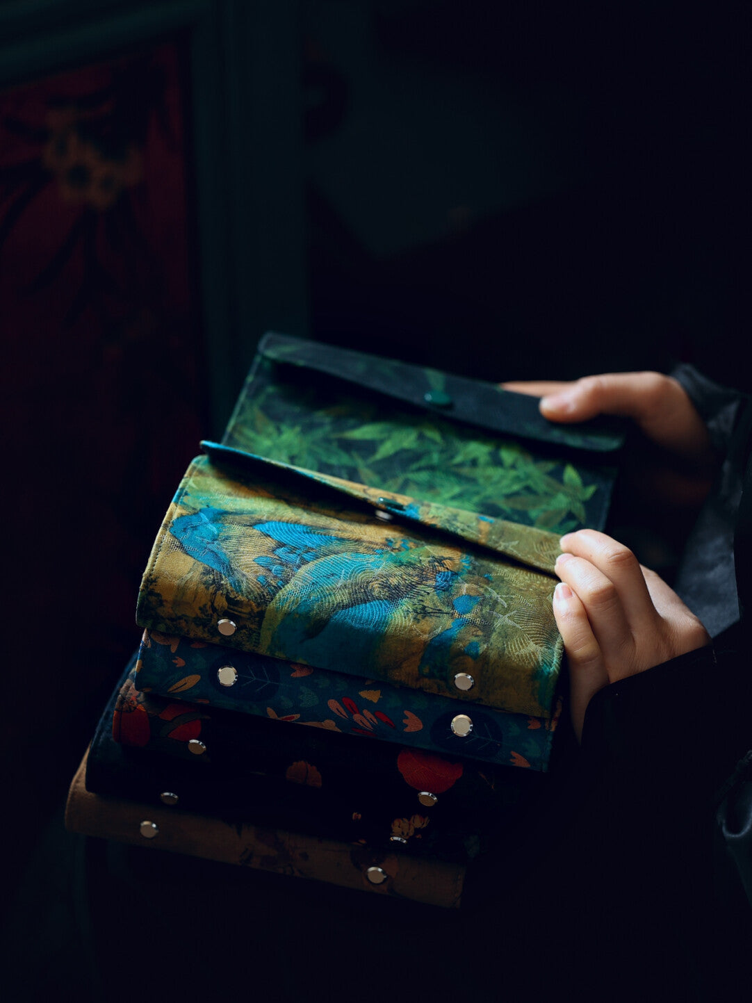 [Chinoiserie] Luxury Silk Photo Album Book