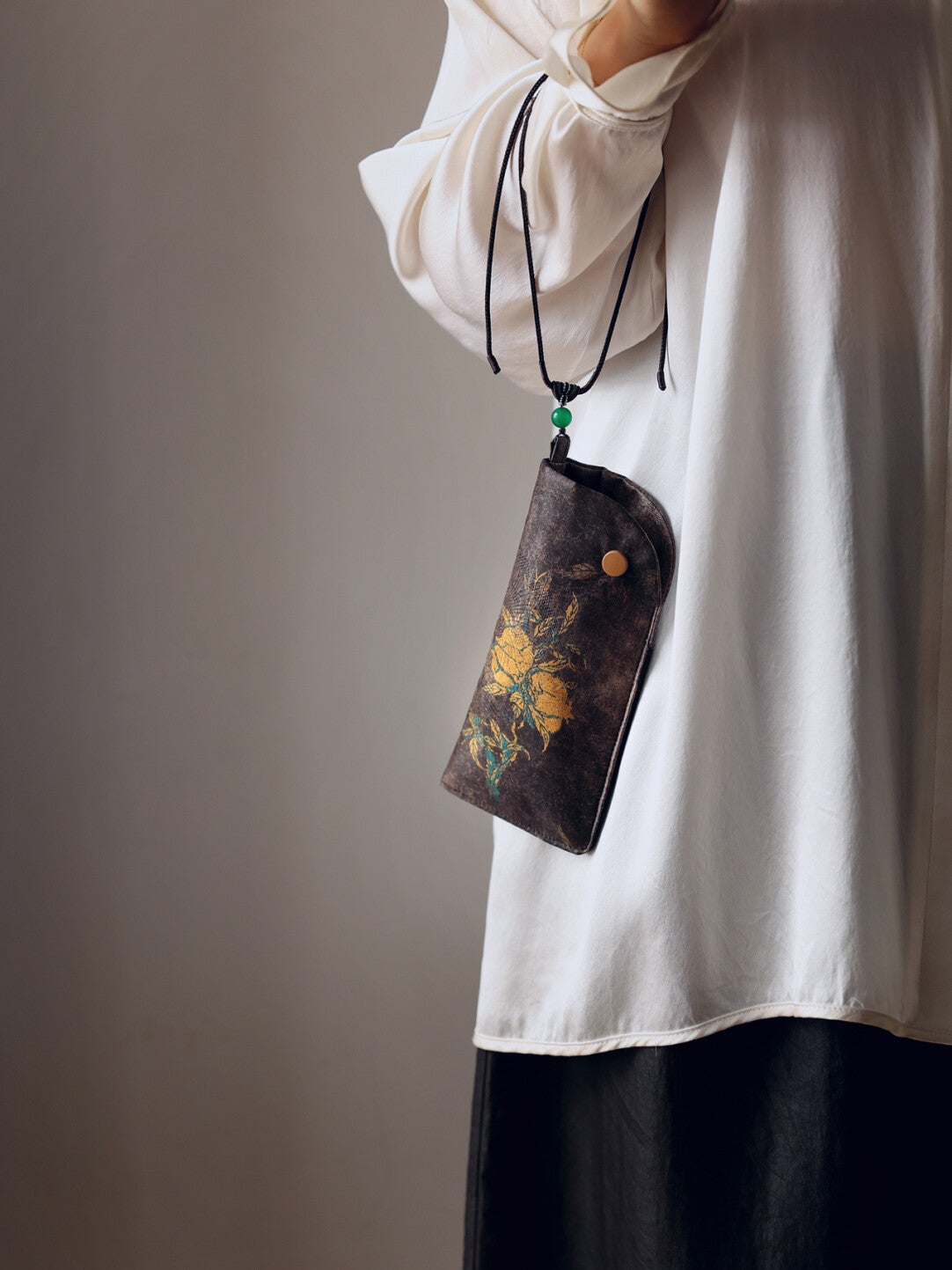 [Chinoiserie] Luxury Silk Sunglasses Bag