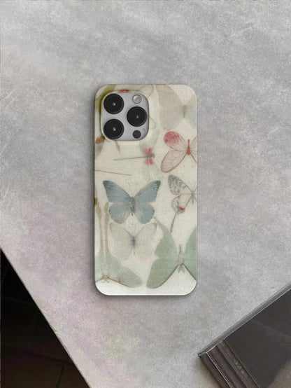 「Chinoiserie」Meticulous Painting Butterfly Phone Case