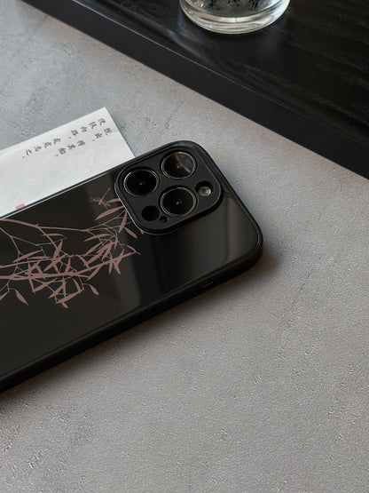「Chinoiserie」Midnight Bamboo Phone Case