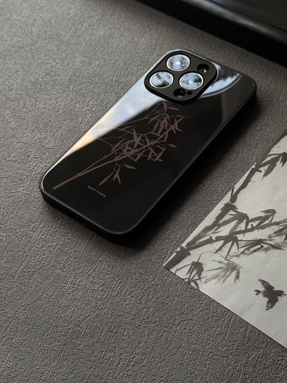 「Chinoiserie」Midnight Bamboo Phone Case