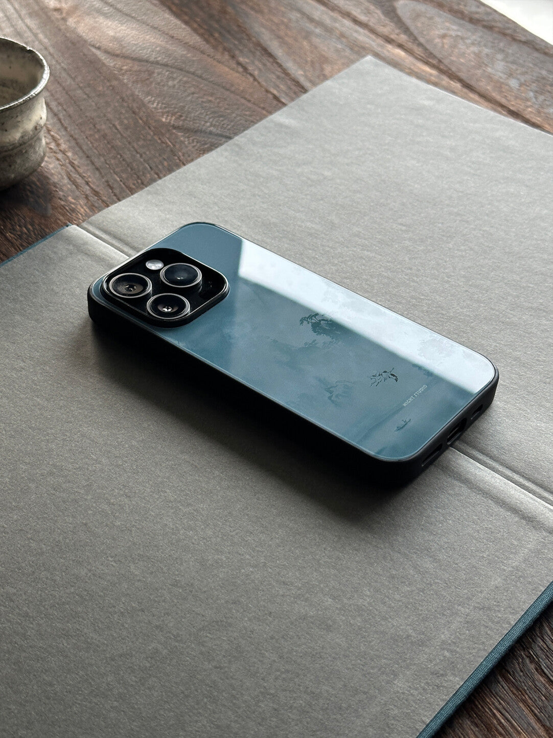 「Chinoiserie」Mountain Morning Chinese Ink Painting Phone Case