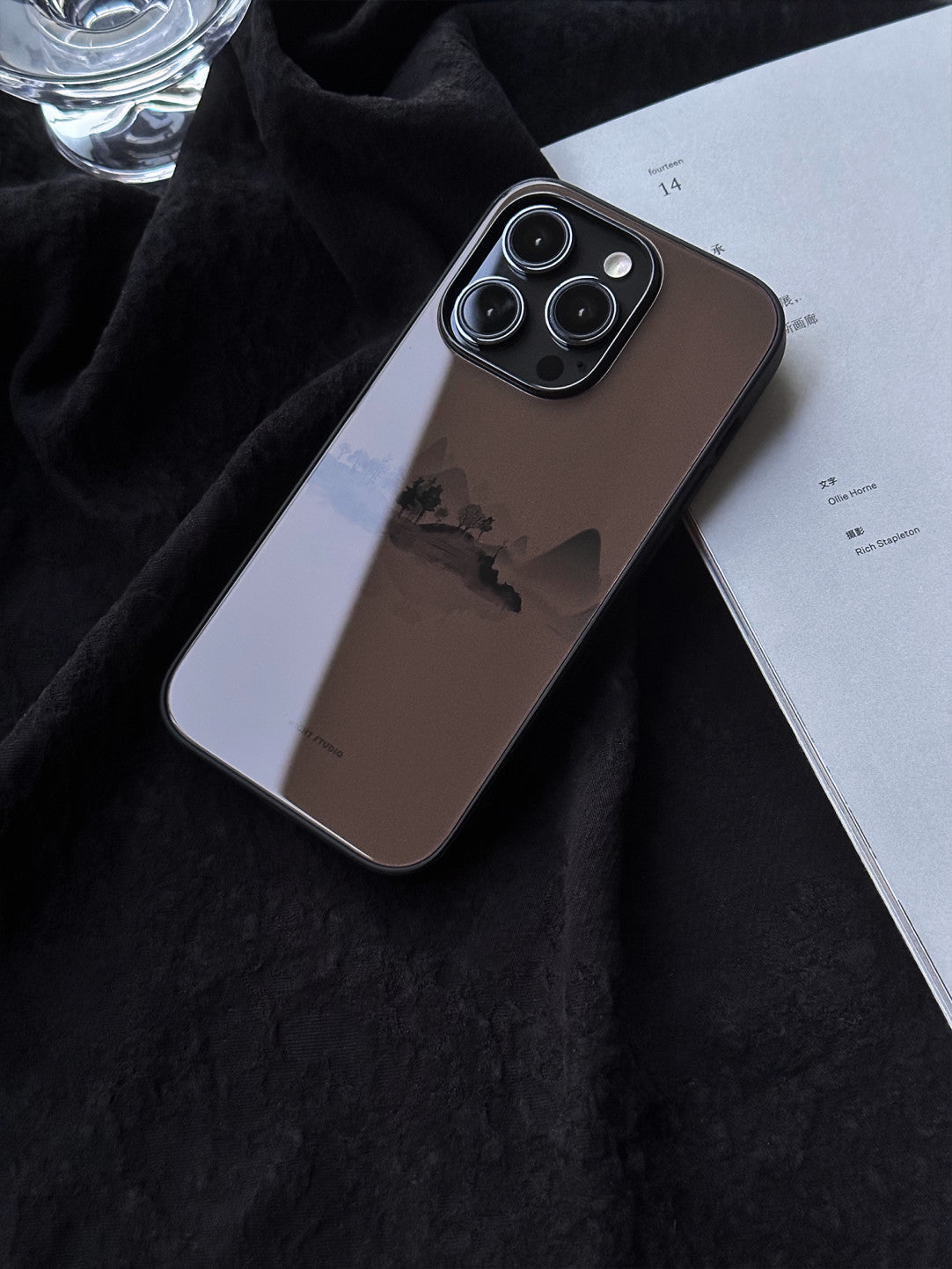 [ Chinoiserie]Mountain Reflection Phone Case