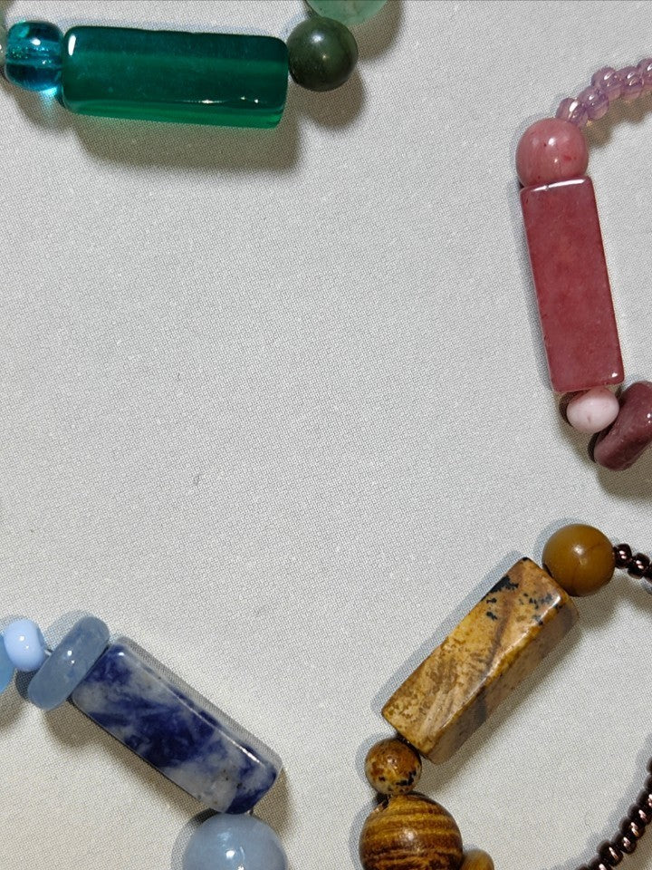 「Chinoiserie」Natural Jade Beads Ring