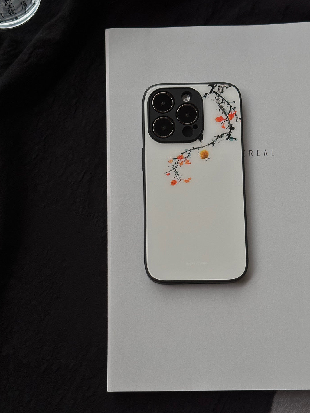 「Chinoiserie」Persimmon Printed Phone Case