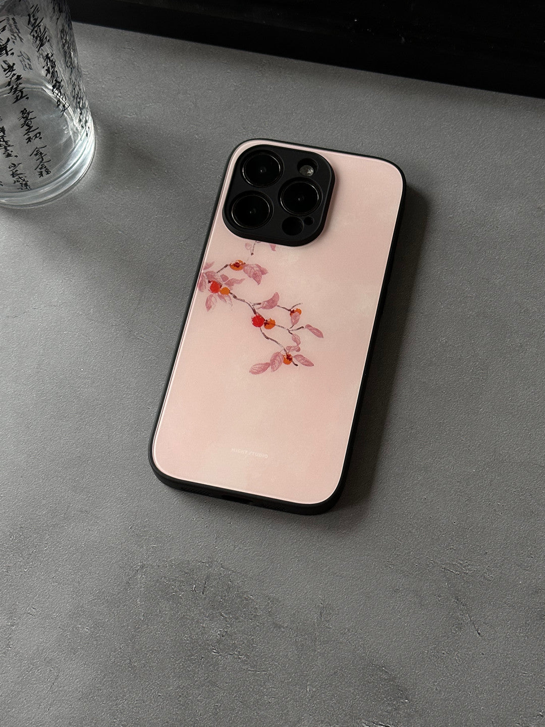 「Chinoiserie」Persimmon Printed Phone Case