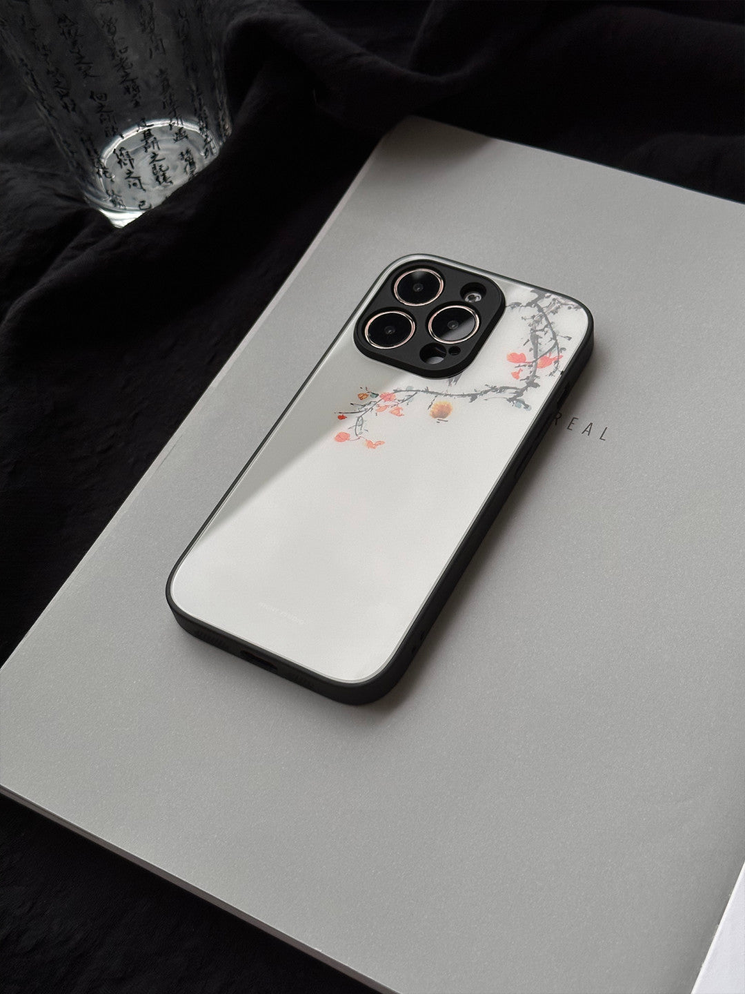 「Chinoiserie」Persimmon Printed Phone Case