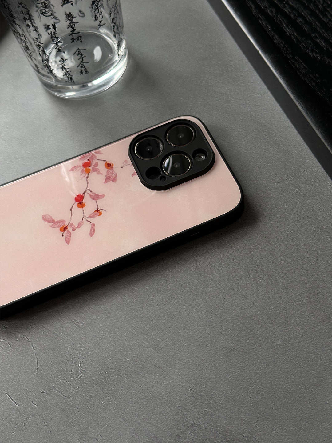 「Chinoiserie」Persimmon Printed Phone Case
