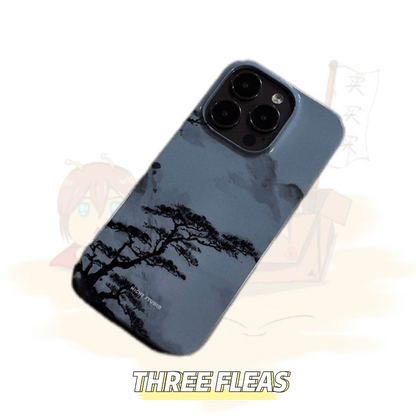 「Chinoiserie」Pine Chinese Brush Painting Phone Case