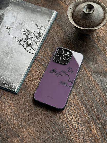 [Chinoiserie] Purple Pine Phone Case