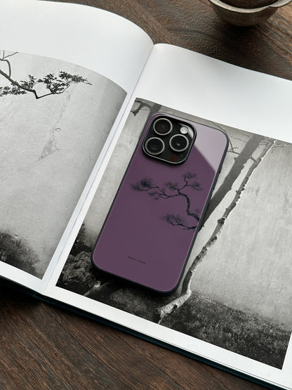 [Chinoiserie] Purple Pine Phone Case