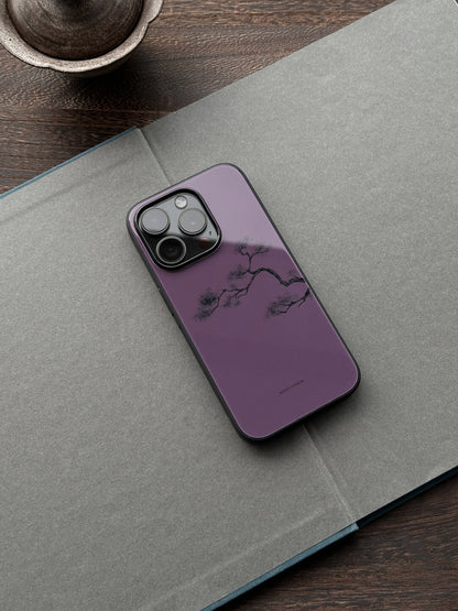 [Chinoiserie] Purple Pine Phone Case