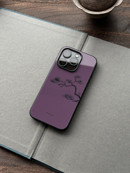 [Chinoiserie] Purple Pine Phone Case
